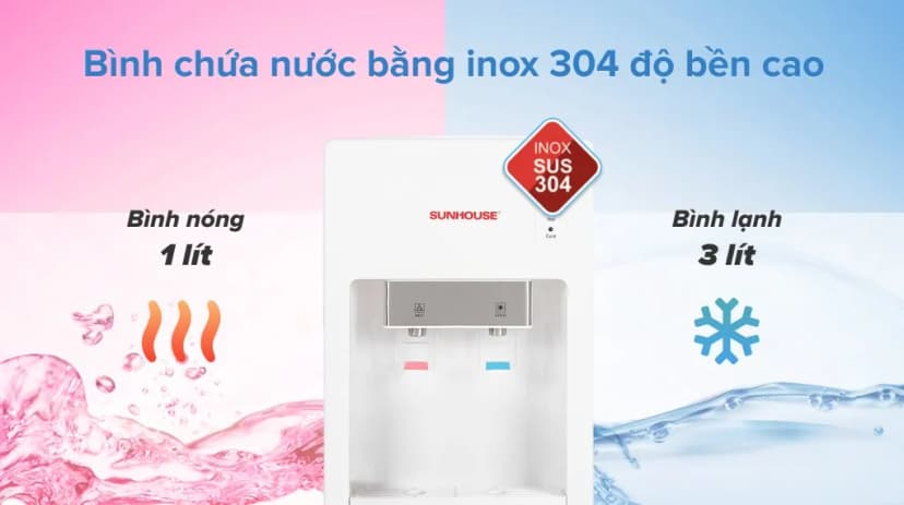 So sánh giá Cây nước nóng lạnh Sunhouse SHD9635 670W - Tìm sản phẩm giá rẻ nhất - Ảnh 11