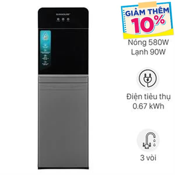 Cây nước nóng lạnh Sunhouse SHD9636 670W - Ảnh 17