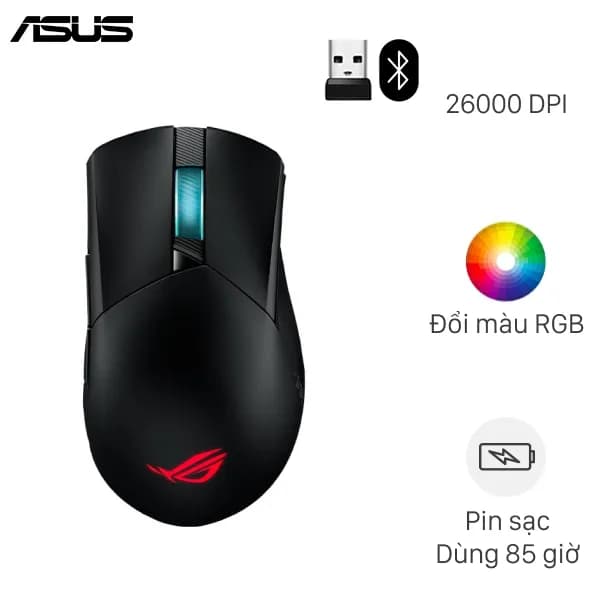 Chuột Bluetooth Gaming ASUS ROG Gladius III - Ảnh 15