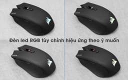 Chuột sạc Bluetooth Gaming Corsair Harpoon RGB - Giá rẻ nhất hôm nay - Ảnh 5