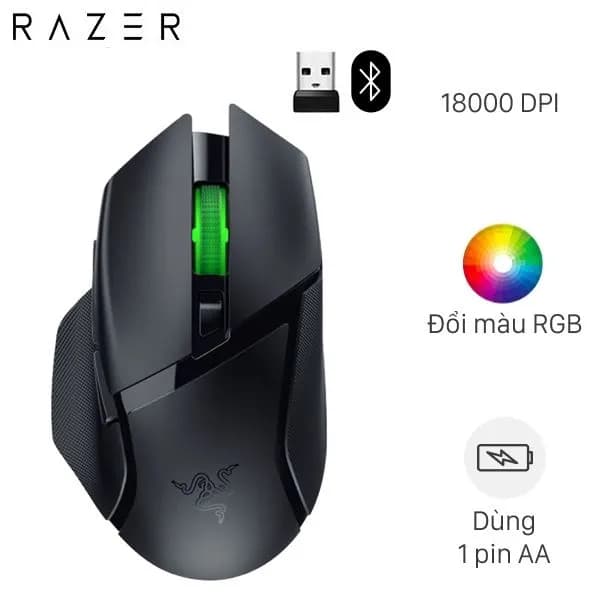 Chuột Bluetooth Gaming Razer Basilisk V3 X HyperSpeed - Ảnh 36
