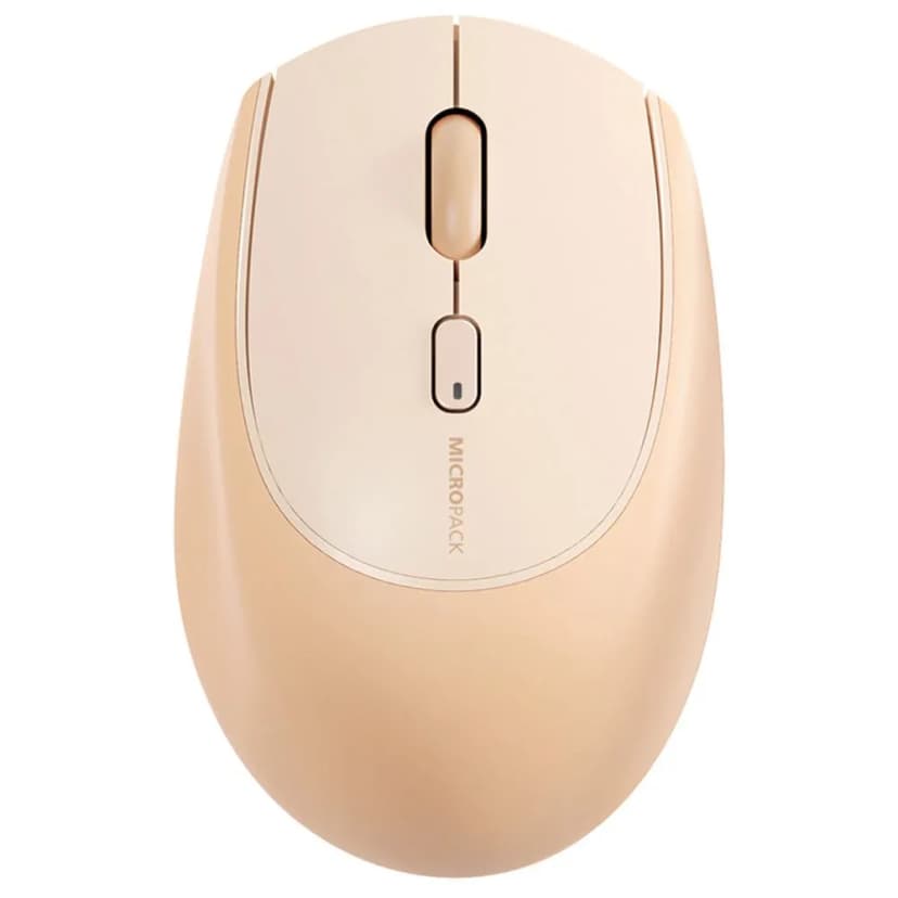 Chuột Bluetooth MicroPack MS-201W - Be - Giá rẻ nhất hôm nay - Ảnh 2