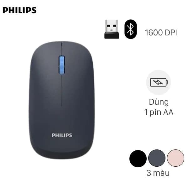 Chuột Bluetooth Philips SPK7438 - Giá rẻ nhất hôm nay - Ảnh 1
