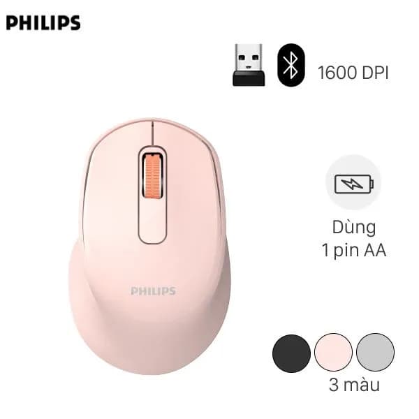 Chuột Bluetooth Philips SPK7448 - Giá rẻ nhất hôm nay - Ảnh 1