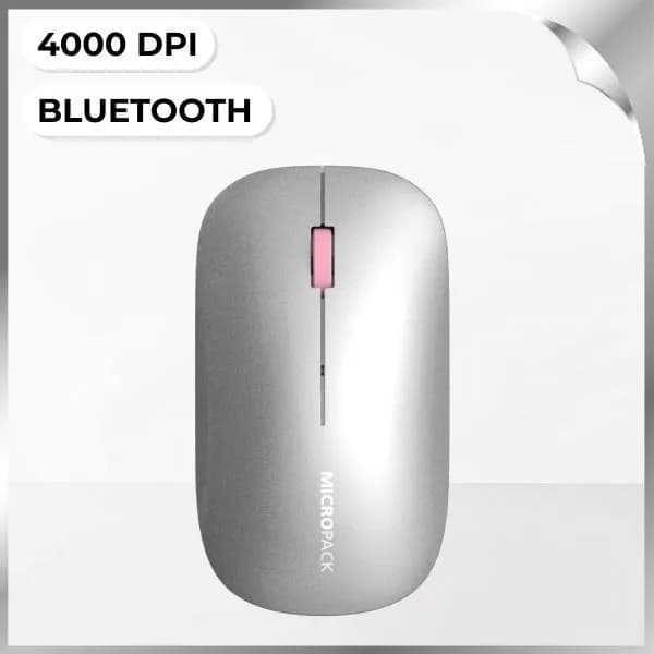 Chuột Bluetooth Silent MicroPack ML-203W - Xám - Ảnh 19