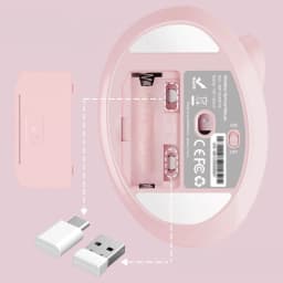 Chuột Silent MicroPack MP-V03W - Hồng - Giá rẻ nhất hôm nay - Ảnh 3