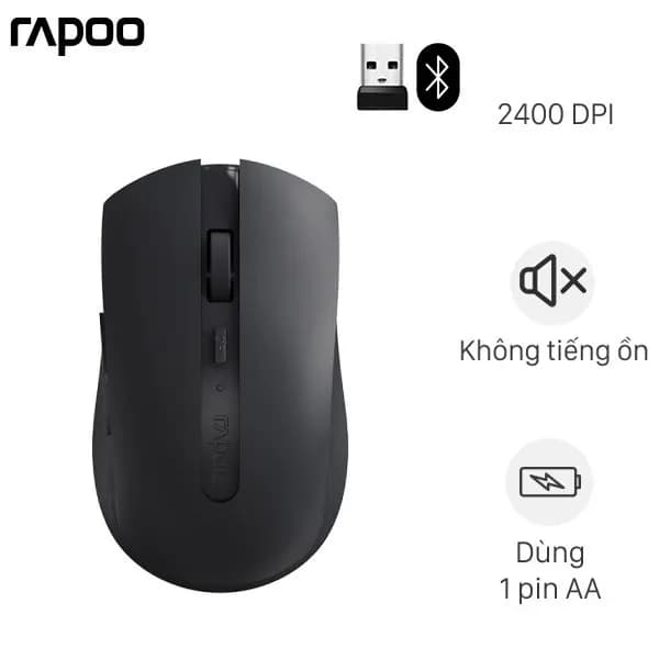 Chuột Bluetooth Silent Rapoo M320B - Ảnh 10