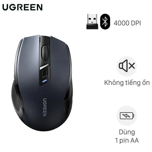 Chuột Bluetooth Silent Ugreen MU006 - Ảnh 2