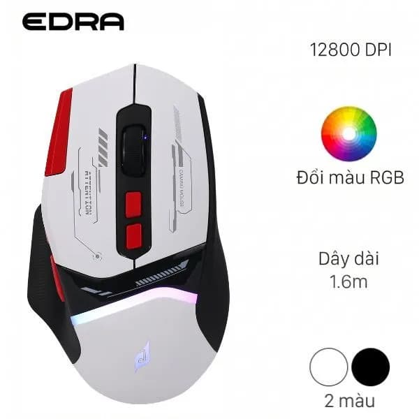 Chuột Có dây EDRA EM631 - Ảnh 7