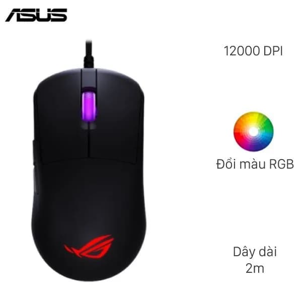 Chuột Có dây Gaming Asus P524 ROG Harpe Mini Core - Ảnh 5