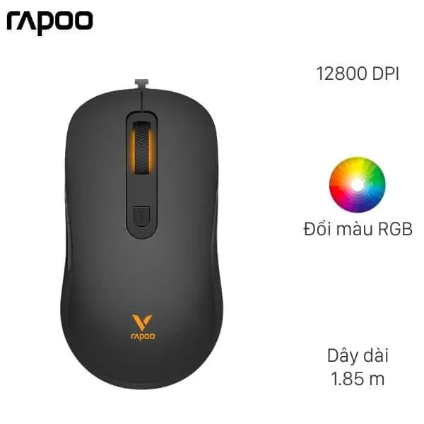 Chuột Có dây Gaming Rapoo V16S - Ảnh 3