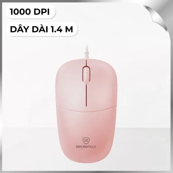 Chuột Có dây MicroPack M-105 - Hồng - Ảnh 42