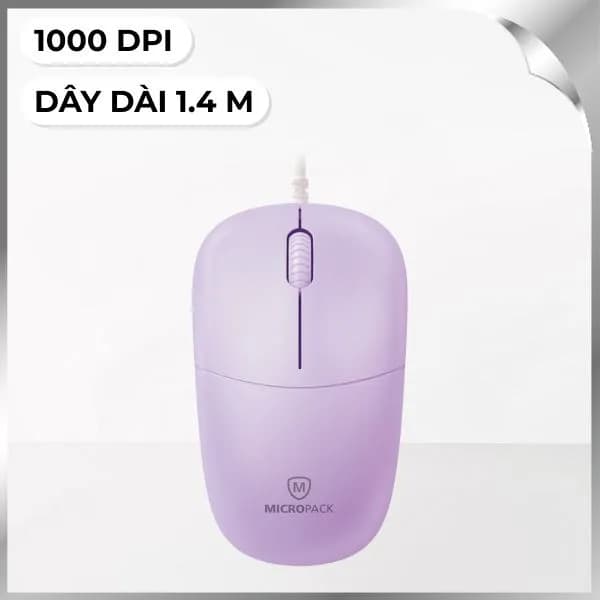 Chuột Có dây MicroPack M-105 - Tím - Ảnh 45