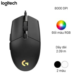 Chuột Có dây Gaming Logitech G102 Gen2 Lightsync - Giá rẻ nhất hôm nay - Ảnh 1