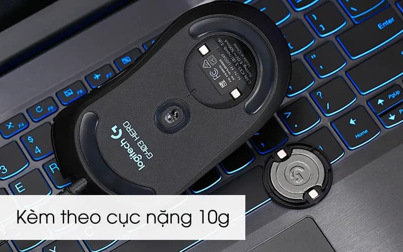 Chuột Có dây Gaming Logitech G403 Hero - Giá rẻ nhất hôm nay - Ảnh 3