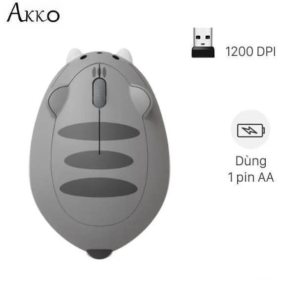Chuột Không Dây Akko Cat Theme Mouse MIMO - Ảnh 7