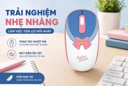 Chuột Không Dây Akko Smart 1 Sailor Moon - Giá rẻ nhất hôm nay - Ảnh 2