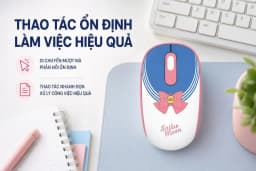 Chuột Không Dây Akko Smart 1 Sailor Moon - Giá rẻ nhất hôm nay - Ảnh 3