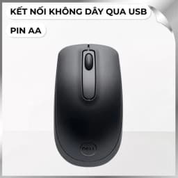 Chuột không dây Dell WM118 - Đen - Giá rẻ nhất hôm nay - Ảnh 1