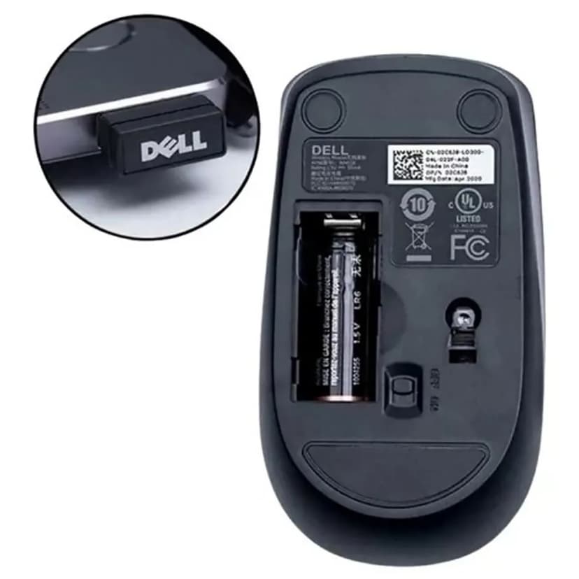 Chuột không dây Dell WM118 - Đen - Giá rẻ nhất hôm nay - Ảnh 3