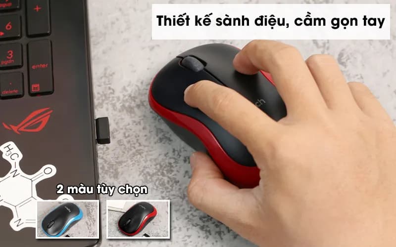 Chuột Không dây Logitech M185 - Giá rẻ nhất hôm nay - Ảnh 3