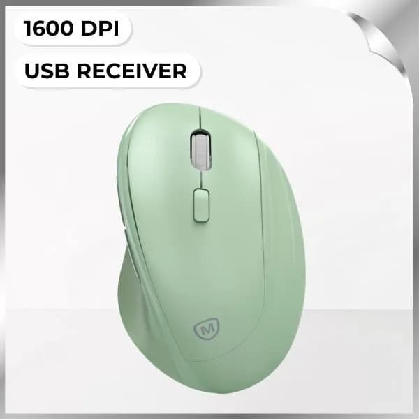 Chuột không dây MicroPack MP-V01W - Xanh lá - Giá rẻ nhất hôm nay - Ảnh 1