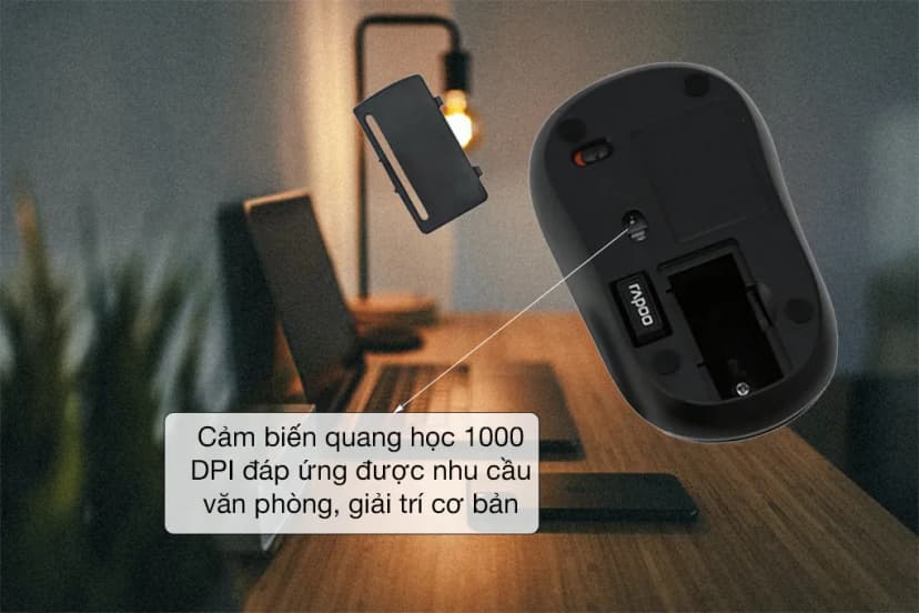 Chuột Không dây Rapoo M216 - Giá rẻ nhất hôm nay - Ảnh 3