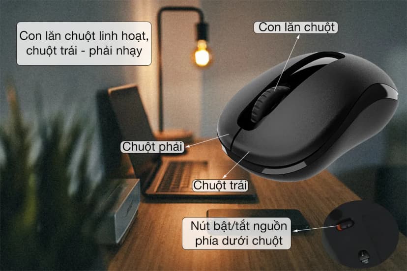 Chuột Không dây Rapoo M216 - Giá rẻ nhất hôm nay - Ảnh 5