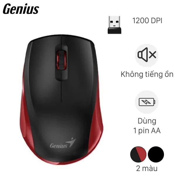 Chuột Không dây Silent Genius NX-8006S - Ảnh 45