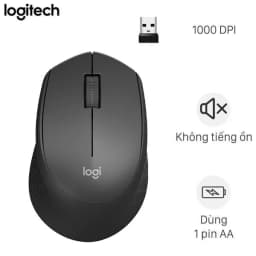 Chuột Không dây Silent Logitech M331 - Giá rẻ nhất hôm nay - Ảnh 1
