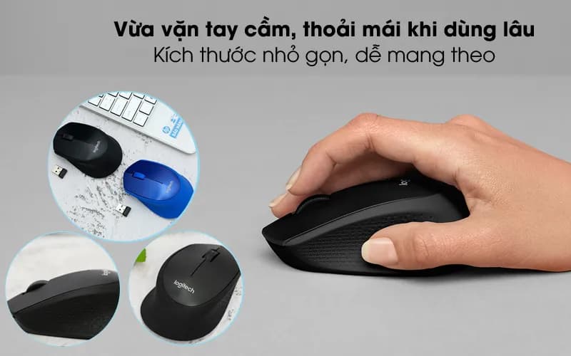 Chuột Không dây Silent Logitech M331 - Giá rẻ nhất hôm nay - Ảnh 2