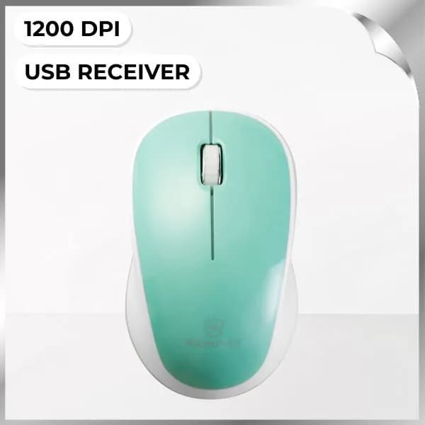 Chuột không dây Silent MicroPack MP-771W - Xanh lá - Ảnh 23