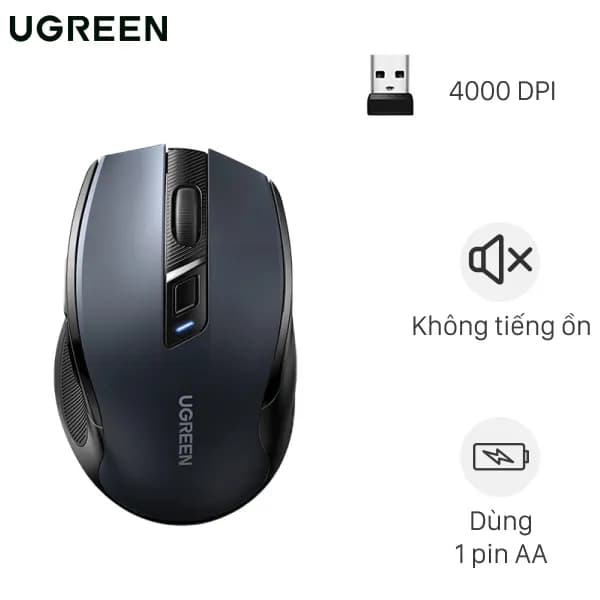 Chuột Không Dây Silent Ugreen MU006 - Ảnh 12