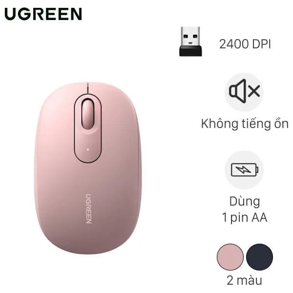 Chuột Không Dây Silent Ugreen MU105 - Ảnh 11