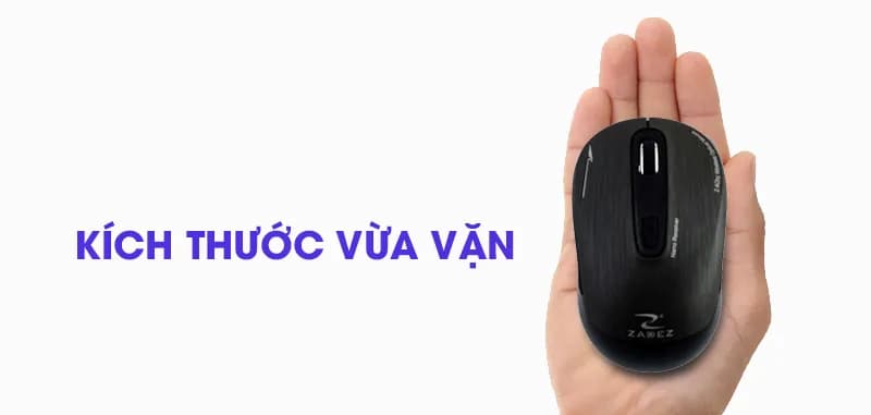 Chuột Không dây Zadez M325 Tuxedo - Giá rẻ nhất hôm nay - Ảnh 4