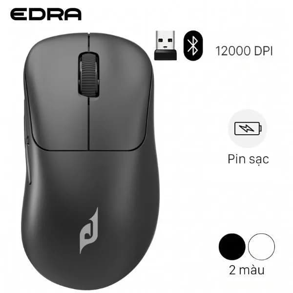 Chuột sạc Bluetooth EDRA EM630X - Ảnh 8