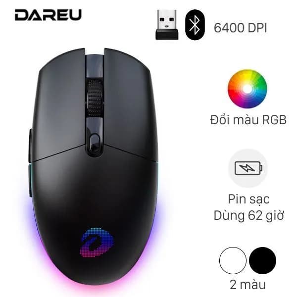 Chuột sạc Bluetooth Gaming Dareu EM911T - Ảnh 25