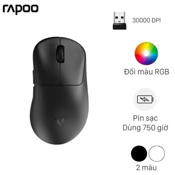 Chuột sạc Không dây Gaming Rapoo VT3S Max - Giá rẻ nhất hôm nay - Ảnh 1