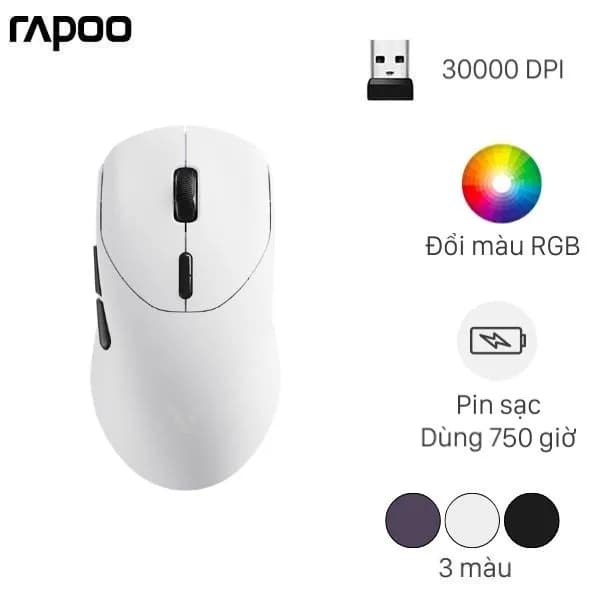 Chuột sạc Không dây Gaming Rapoo VT9 Max - Giá rẻ nhất hôm nay - Ảnh 1