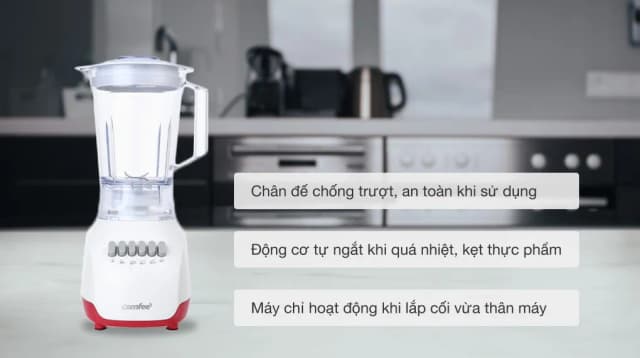So sánh giá Máy xay sinh tố đa năng Comfee CJ-BL6020A rẻ nhất? - Ảnh 7