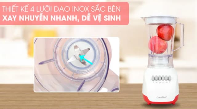 So sánh giá Máy xay sinh tố đa năng Comfee CJ-BL6020A rẻ nhất? - Ảnh 10