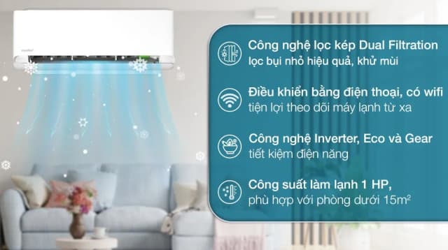 So sánh giá Máy lạnh Comfee Inverter 1 HP CFS-10VCB1 rẻ nhất? - Ảnh 12