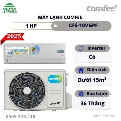Máy lạnh Comfee Inverter 1 HP CFS-10VGPF - Giá rẻ nhất hôm nay - Ảnh 12