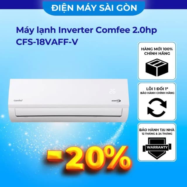 So sánh giá Máy lạnh Comfee Inverter 2 HP CFS-18VDM rẻ nhất? - Ảnh 15