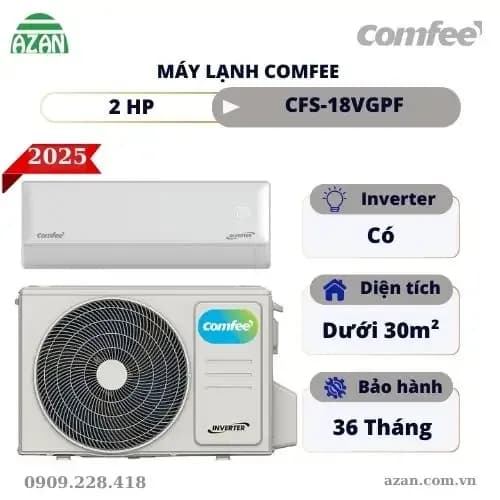 So sánh giá Máy lạnh Comfee Inverter 2 HP CFS-18VGDF rẻ nhất? - Ảnh 10
