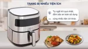 So sánh giá Nồi chiên không dầu Crystal 5.5 lít BF525 rẻ nhất? - Ảnh 3