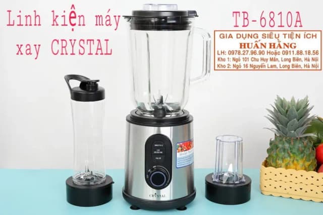 So sánh giá Máy xay sinh tố đa năng Crystal TB-6810A rẻ nhất? - Ảnh 6