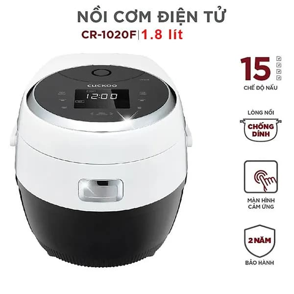 So sánh giá Nồi cơm điện tử Cuckoo 1.8 lít CR-1020F rẻ nhất? - Ảnh 15