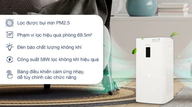 So sánh giá Máy lọc không khí Cuckoo CAC-H2110FW 58W rẻ nhất? - Ảnh 4
