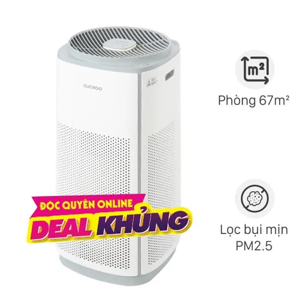 So sánh giá Máy lọc không khí Cuckoo CAC-K1910FW 60W rẻ nhất? - Ảnh 19